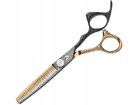 WOLF Дегажиращи ножици за дясна ръка 5,5 Magic Cut отместващи фризьорски ножици за подстригване на коса за професионални салони линия Professional