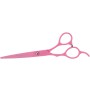 Ножици за подстригване на коса Purple Dragon 6,0 ляворъчни розови - 3