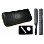 Вълк фризьорски комплект със скари и дясностоящи ножици 6,0 Кинг + калъф фризьорски отместващи гребени за подстригване на косата за професионални салони. - 4
