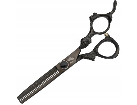 WOLF Дегажиращи ножици за дясна ръка 6,0 DIAMOND, фризьорски офсетни за подстригване на коса за салон, серия Superior