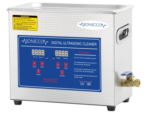 Ултразвукова вана за почистване 6,5l козметичен стерилизатор за почистване на части Sonicco ULTRA-031S - 4