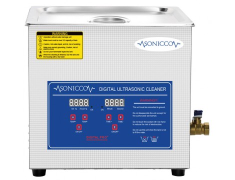Ултразвукова вана за почистване 20l козметичен стерилизатор за почистване на части Sonicco ULTRA-070S - 5
