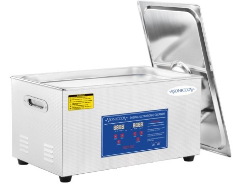 Ултразвукова вана за почистване 22l козметичен стерилизатор за почистване на части Sonicco ULTRA-080S