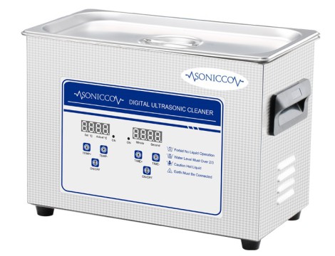 Ултразвукова вана за почистване 4,5l козметичен стерилизатор за почистване на части Sonicco ULTRA-030S-C - 4