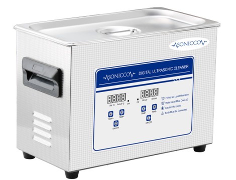 Ултразвукова вана за почистване 4,5l козметичен стерилизатор за почистване на части Sonicco ULTRA-030S-C