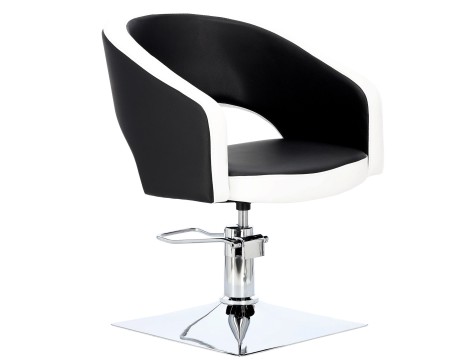 Стол за косене Greta хидравличен въртящ се за фризьорски салон фризьорско столче - 2