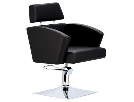 Стол за косене Lily хидравличен въртящ се за фризьорски салон фризьорско столче - 3