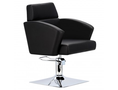 Стол за косене Lily хидравличен въртящ се за фризьорски салон фризьорско столче - 2