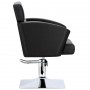 Стол за косене Lily хидравличен въртящ се за фризьорски салон фризьорско столче - 4