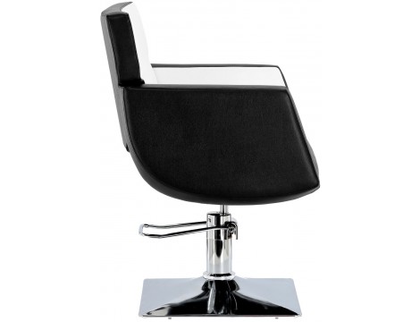 Стол за косене Chloe хидравличен въртящ се за фризьорски салон фризьорско столче - 4