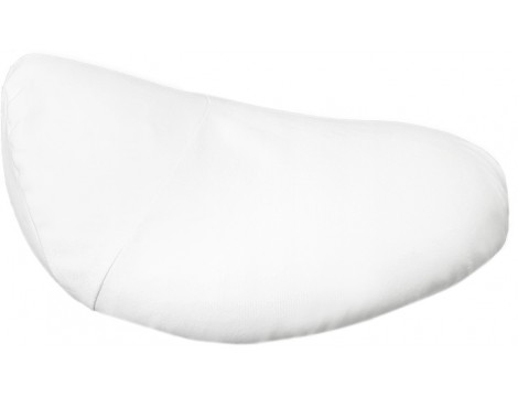 Козметична табуретка Calissimo седло, бяло покритие - 4