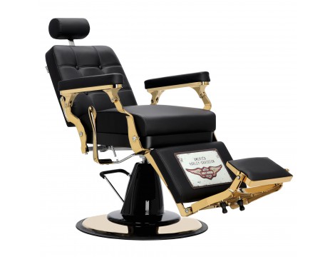 Хидравличен фризьорски стол за фризьорски салон и барбершоп Kostas Barberking - 6