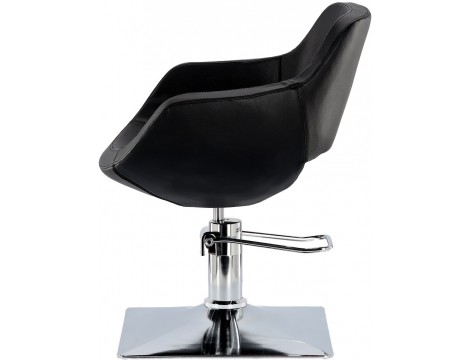Стол за косене Laura хидравличен въртящ се за фризьорски салон фризьорско столче - 3