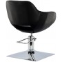 Стол за косене Laura хидравличен въртящ се за фризьорски салон фризьорско столче - 4