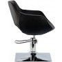 Стол за косене Laura хидравличен въртящ се за фризьорски салон фризьорско столче - 5