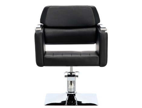 Стол за косене Bella хидравличен въртящ се за фризьорски салон фризьорско столче - 4