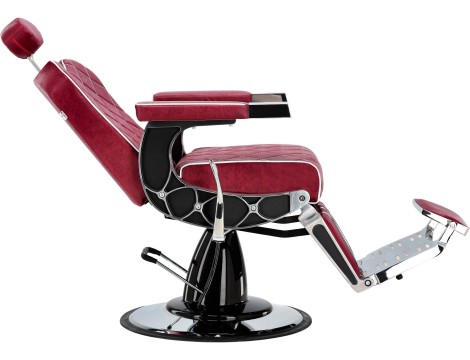 Хидравличен фризьорски стол за фризьорски салон Notus Barberking - 5