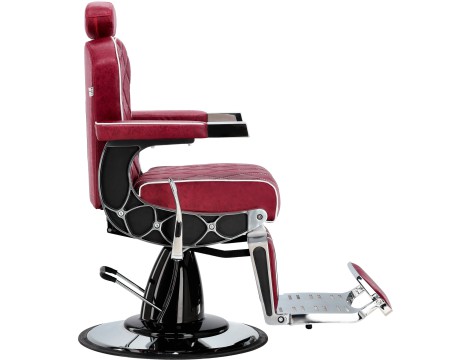 Хидравличен фризьорски стол за фризьорски салон Notus Barberking - 4