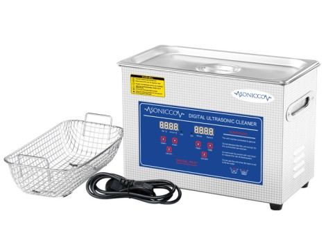Ултразвукова вана за почистване 4,5l козметичен стерилизатор за почистване на части Sonicco ULTRA-030S - 8