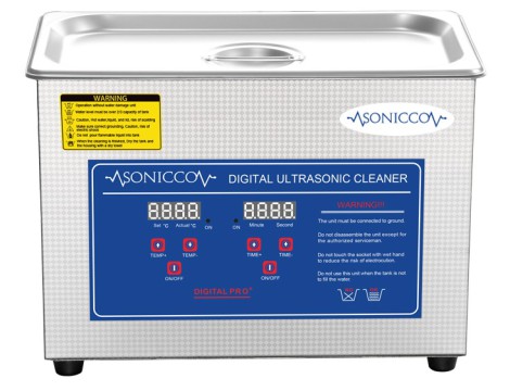 Ултразвукова вана за почистване 4,5l козметичен стерилизатор за почистване на части Sonicco ULTRA-030S - 6