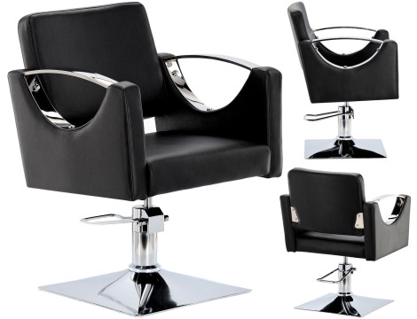 Стол за косене Luna хидравличен въртящ се за фризьорски салон фризьорско столче