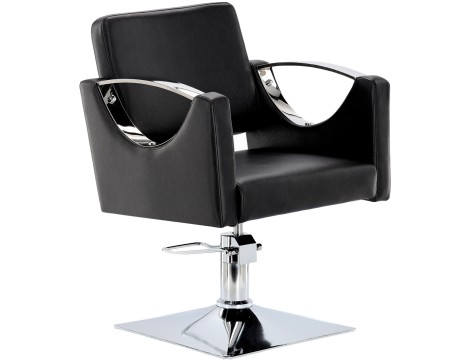 Стол за косене Luna хидравличен въртящ се за фризьорски салон фризьорско столче - 2
