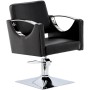 Стол за косене Luna хидравличен въртящ се за фризьорски салон фризьорско столче - 2
