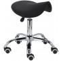 Столче за козметични процедури тип седло Calissimo, черно - 2