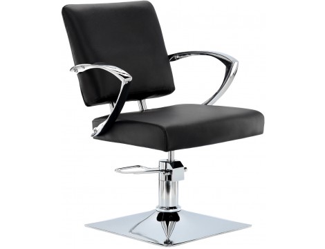 Стол за косене Marla хидравличен въртящ се за фризьорски салон фризьорско столче - 2