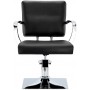 Стол за косене Marla хидравличен въртящ се за фризьорски салон фризьорско столче - 3
