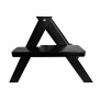 Козметичен грим стол с облегалка спа стол практичен сгъваем дървен - 4