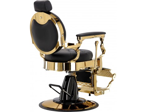 Хидравличен фризьорски стол за фризьорски салон и барбершоп Logan Barberking - 10