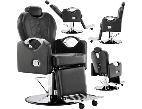 Хидравличен фризьорски стол за фризьорски салон Besarion Barberking