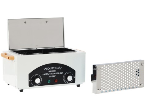 Стерилизатор с горещ въздух 300W дезинфекция на инструменти при 220°C с таймер - 3