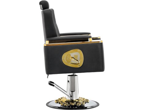 Стол за косене Midas хидравличен въртящ се за фризьорски салон фризьорско столче - 7