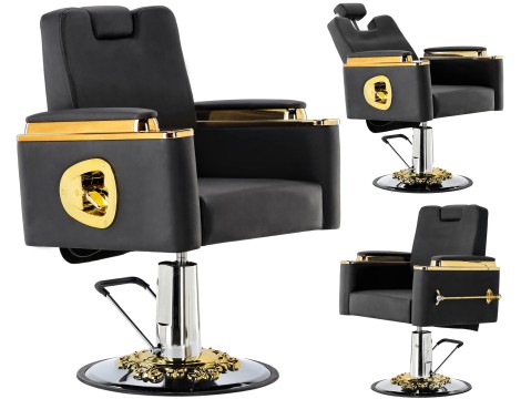 Стол за косене Midas хидравличен въртящ се за фризьорски салон фризьорско столче
