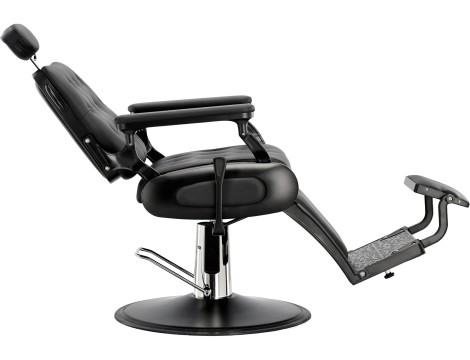 Хидравличен фризьорски стол за фризьорски салон и барбершоп Logan Barberking - 7