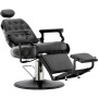 Хидравличен фризьорски стол за фризьорски салон и барбершоп Logan Barberking - 6