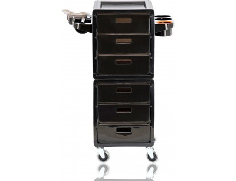 Помощен козметичен количка с колелца за боядисване X5 към козметичния салон шкаф с чекмеджета - 4