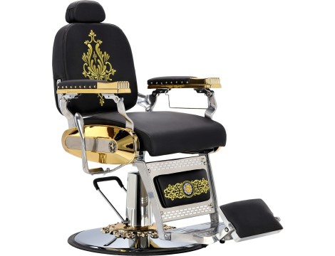 Хидравличен фризьорски стол за фризьорски салон Apollo Barberking - 2