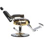 Хидравличен фризьорски стол за фризьорски салон Apollo Barberking - 5
