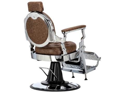 Хидравличен фризьорски стол за фризьорски салон и барбершоп Logan Barberking - 7