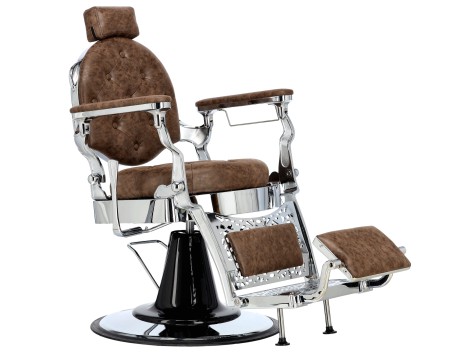 Хидравличен фризьорски стол за фризьорски салон и барбершоп Logan Barberking - 2