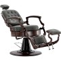 Хидравличен фризьорски стол за фризьорски салон Lesos Barberking - 5