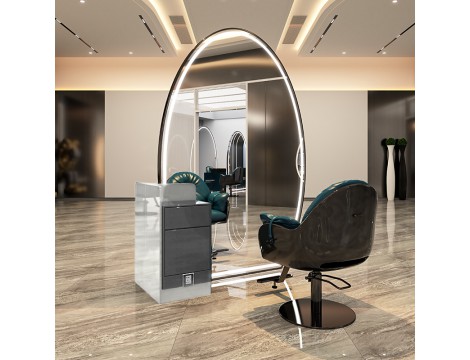 Конзола за фризьорска барберска козметична конзола с LED 220x150 PRO