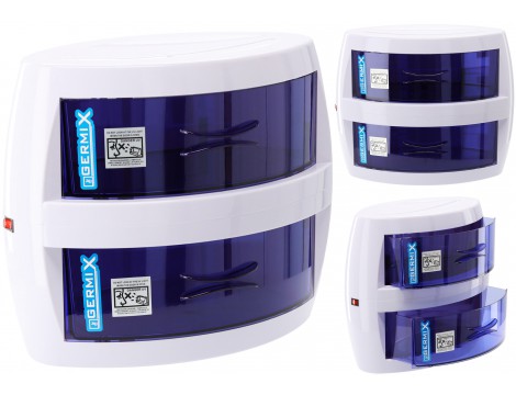 2 камерен фризьорски козметичен UV стерилизатор