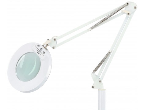 Дерматологична козметична лупа лампа със статив - 5