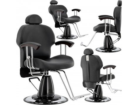 Хидравличен фризьорски стол за фризьорски салон и барбершоп Olaf Barberking