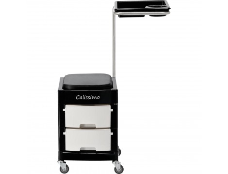 Помощен козметичен количка с колелца за боядисване X16 към козметичния салон шкаф с чекмеджета - 5