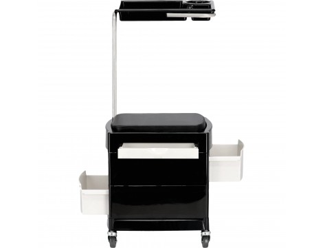 Помощен козметичен количка с колелца за боядисване X16 към козметичния салон шкаф с чекмеджета - 4